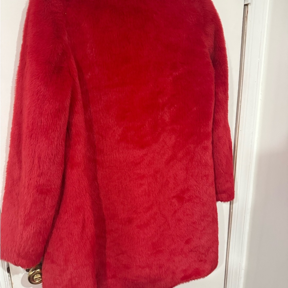 Red teddy jacket - Picture 6 of 6